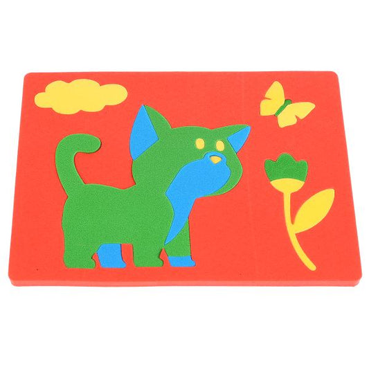 "УМКА". КОШЕЧКА. (МЯГКАЯ АППЛИКАЦИЯ В ПАКЕТЕ С ХЭДЕРОМ) в кор.68шт