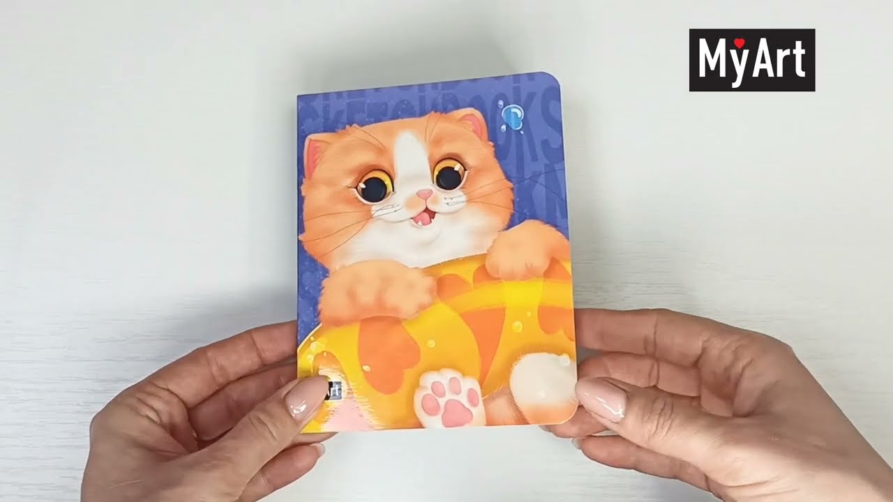 Mon Art. MeowBook СКЕТЧБУК. Рыжий котик