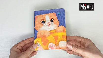 Mon Art. MeowBook СКЕТЧБУК. Рыжий котик