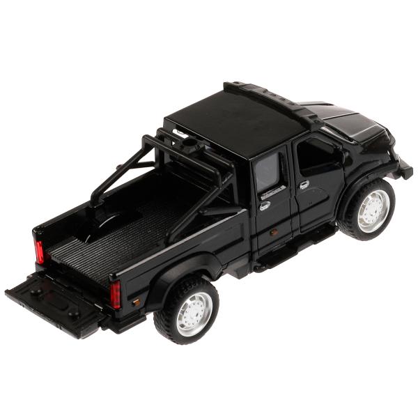 VEPRNEXT-12-BK329054 Машина металл ГАЗ ВЕПРЬ 12,5 см, двери, инерц, черн, кор. Технопарк в кор.2*60ш