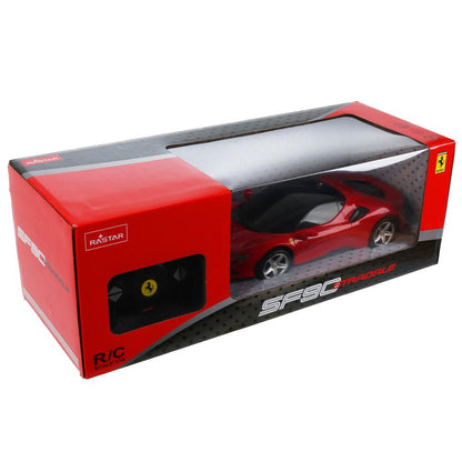 Машина р/у ferrari sf90 stradale 1:24 в кор. Rastar в кор.18шт