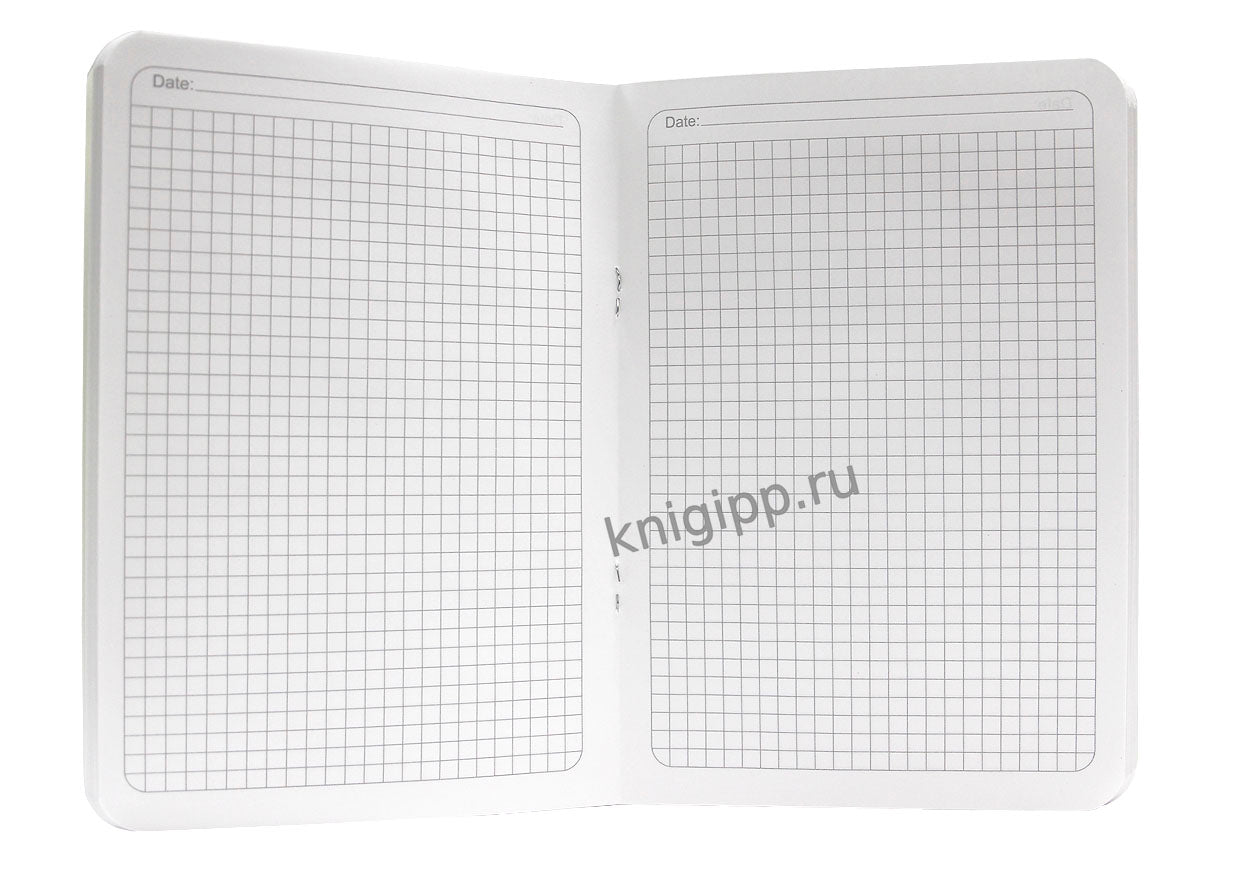 Mon Art. БЛОКНОТ в клетку Тренд Тетрадь. Сердечки