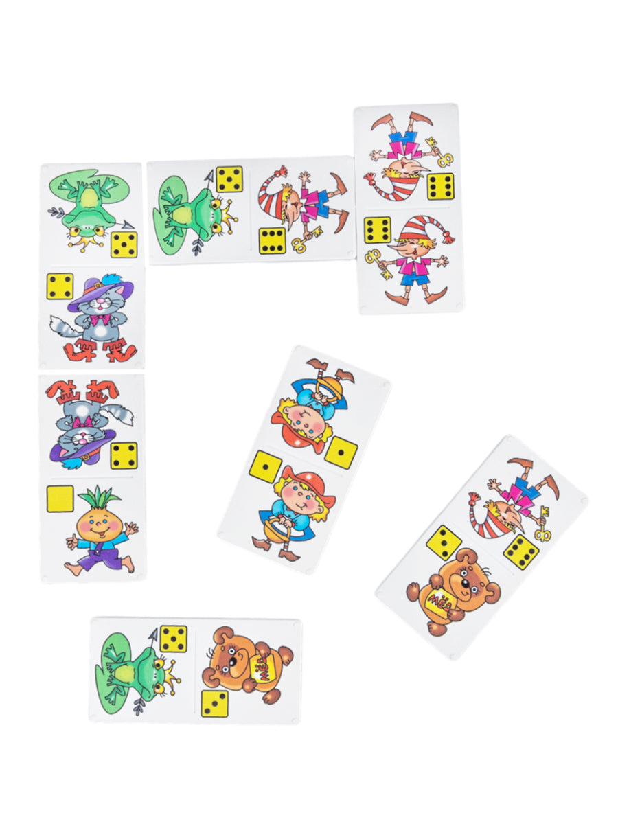 Домино пластмассовое "Сказка за сказкой" малое