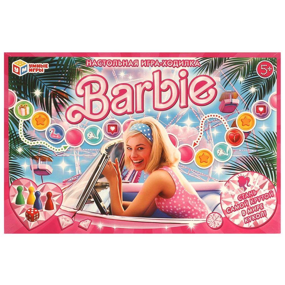 Barbie. Настольная игра-ходилка. 217х330х27 mm. Умные игры в кор.20шт