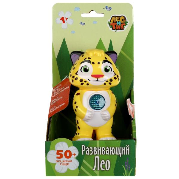 Figurine LEЕО et ТИГ тиг. 50 песен, загадок, рассказов, звуков. свет. умка..кор.бат. Умка в кор.72шт
