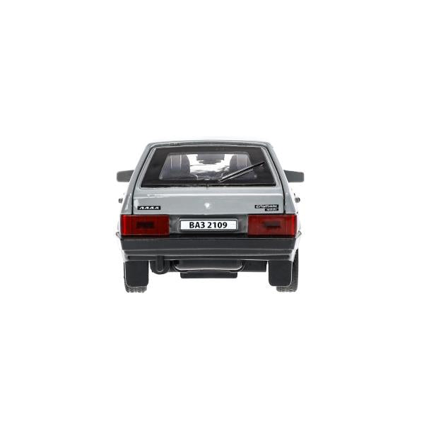 Machine en métal vaz-2109 "СПУТНИК" 12 cm, double, bagage, инер, серебряный, кор. Parc technologique dans le cor.2*36шт