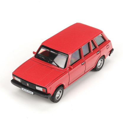 Машина металл LADA lada 2104 длина 10,5 см, инерц, красный, кор. Технопарк в кор.2*36шт