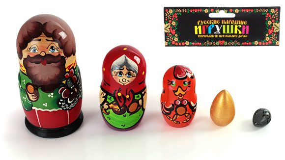 Матрешка "Курочка Ряба" 5 перс. арт.Р-45/743 (РНИ) /60