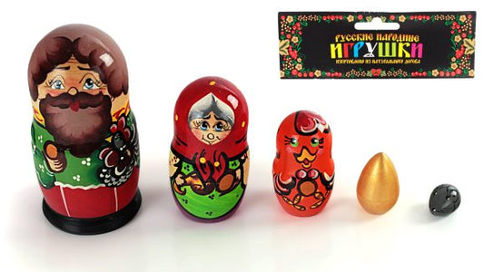 Матрешка "Курочка Ряба" 5 перс. арт.Р-45/743 (РНИ) /60