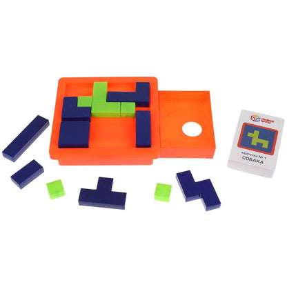 Un jeu de cube pour un cube cor.13,5*20,5*4 cm Un grand jeu dans un cor.2*60 pouces