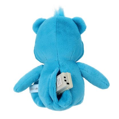Игрушка мягкая мишка голубой 20см, озвуч Добрые игрушки в кор.24шт