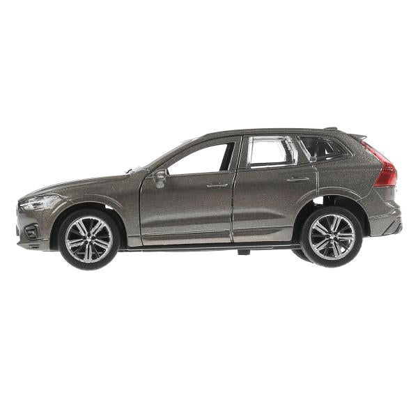 Machine en métal "volvo xc60 r-desing" 12 cm, ouverte. двери, инерц., серый в кор. Parc technologique dans le cor.2*36шт
