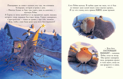 Робин : [сказка] / Д. Оджари и М. Plis ; par. с англ. ; IL. Б. M. Merci. —M. : Нигма, 2021. — 28 с. : IL.