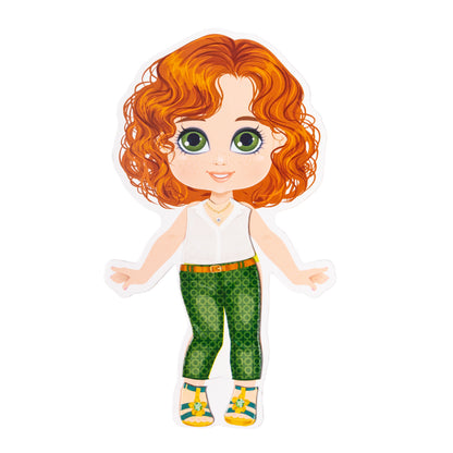 Игра магнитная "Одевашки. Анюта". Серия Магнитные истории (европодвес)