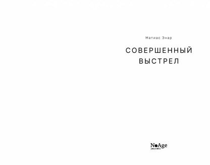 Совершенный выстрел: роман