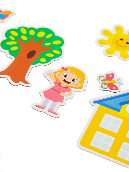 Магниты "Мои первые магниты". Серия Магнитные истории (европодвес)