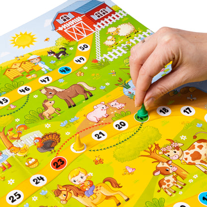 Игра настольная ходилка "На ферме"