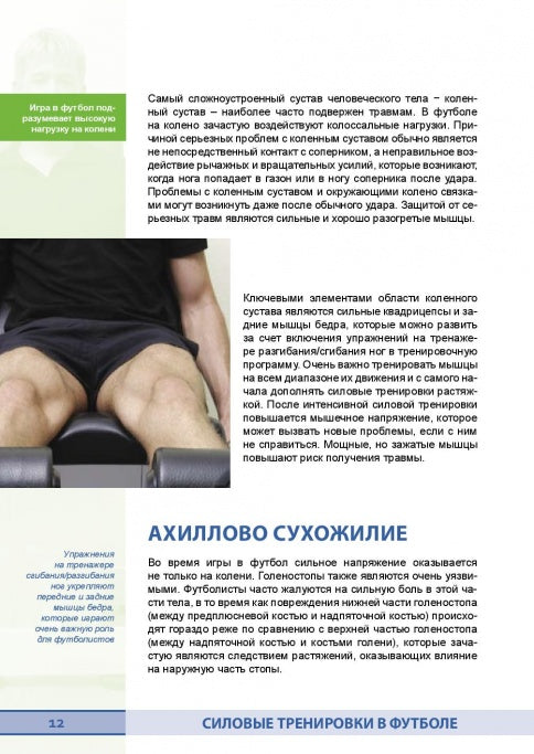 Силовые тренировки в футболе