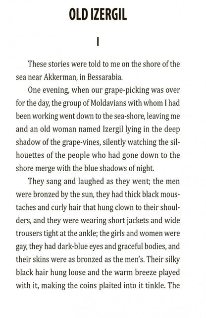 Old Izergil and Other Stories = Старуха Изергиль и другие рассказы: книга для чтения на английском языке