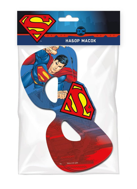 ND Play. Superman Набор масок-2 6 шт арт.288329