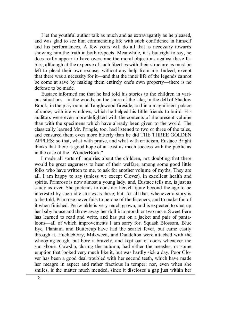 Tanglewood Tales = Сказания Лесной Чащи: сборник мифов на англ.яз. Hawthorne N.