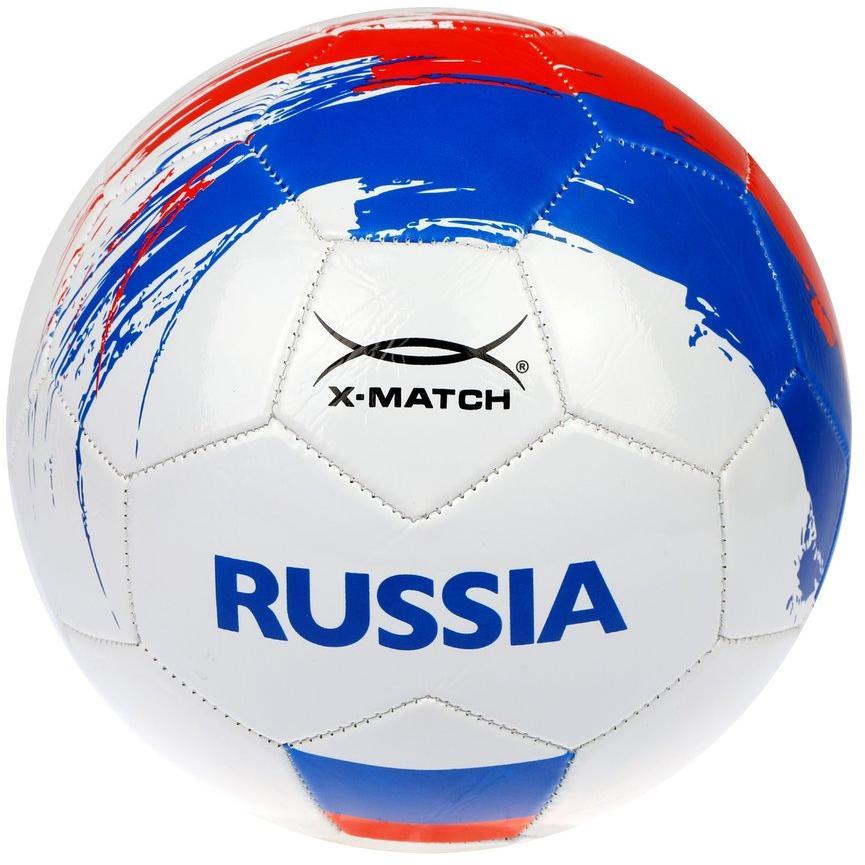 X-Match. Мяч футбольный "Россия" 1 pièce PVC art.56451