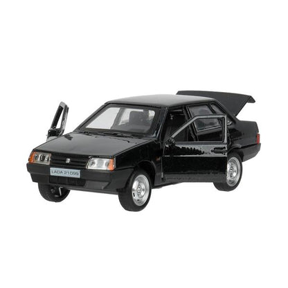Machine en métal pour porte-bagages LADA 21099 ", 12 cm, extérieur, sac, ordinateur, noir, cor. Technoparc, cor. 2 x 36 pouces