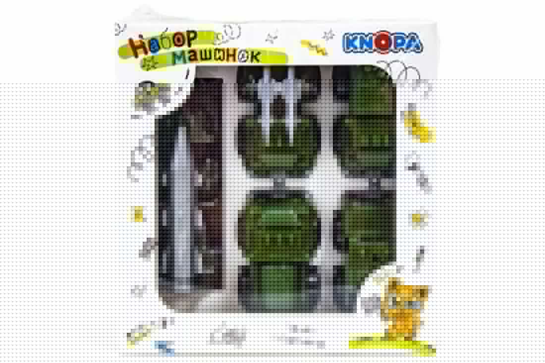 KNOPA. Machine à laver "Вжух на войнушке" 10 см art.86263 /4 (Plastmaster)