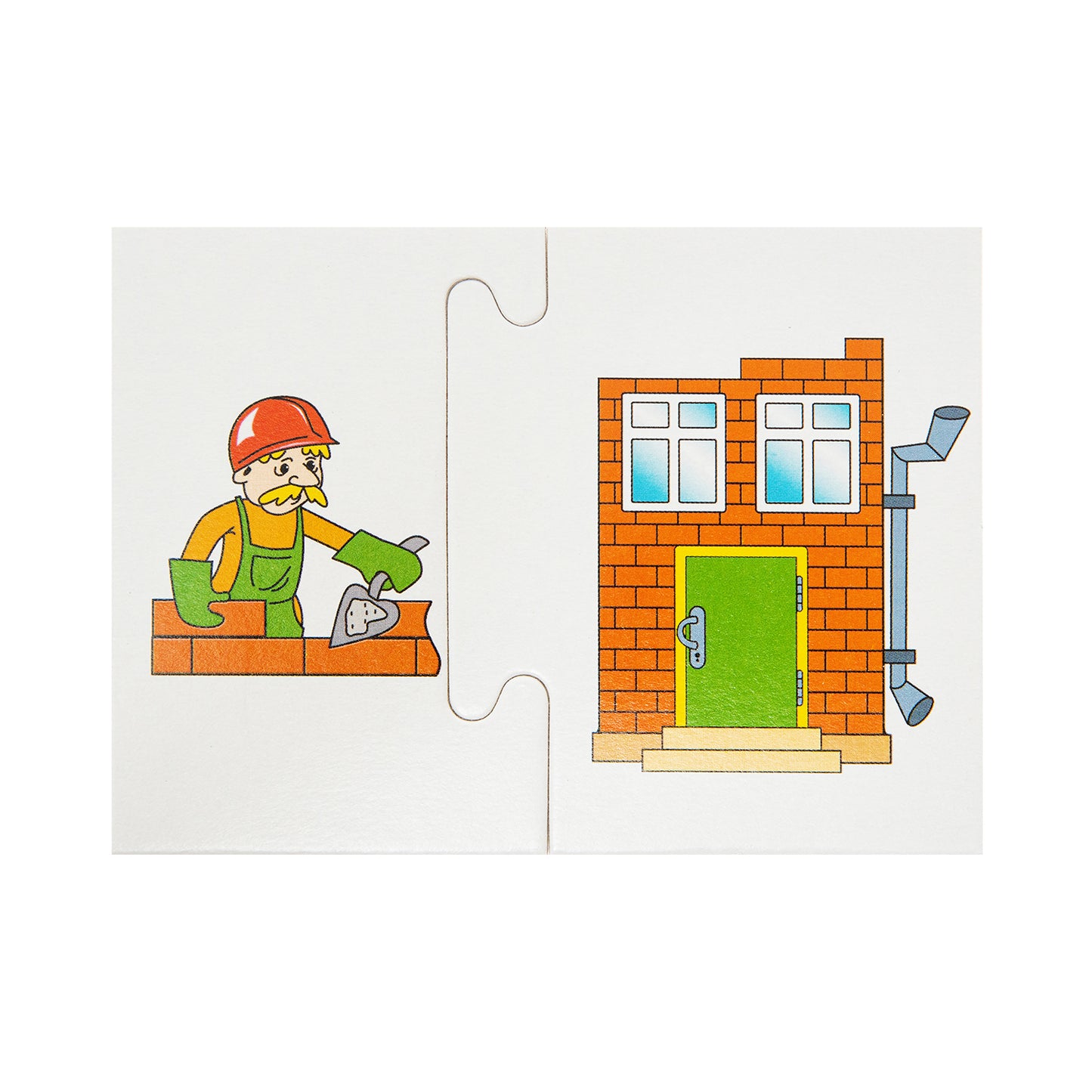 Игра обучающая. Половинки "Все работы хороши"