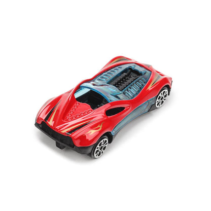 Machine en métal ROAD RACING pour SUISSE 7 cm, 3 pièces, dans un assortiment, cor. Parc technologique dans le cor.2*96шт