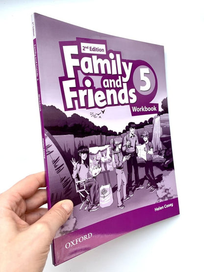 Famille et amis 5 (cahier de classe + cahier d'exercices) + 2 CD (2e)