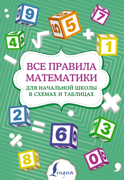 Все правила математики для начальной школы в схемах и таблицах