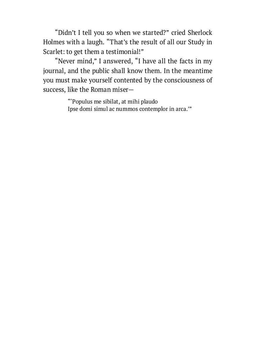 Une étude en écarlate : на англ.яз