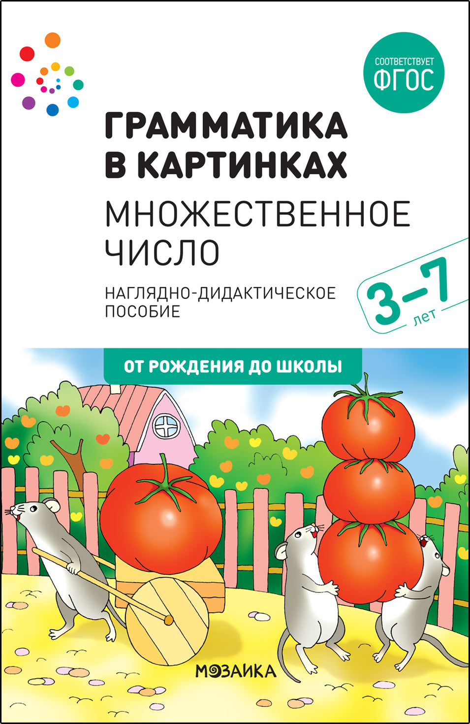 Наглядное пособие. Грамматика в картинках. Множественное число