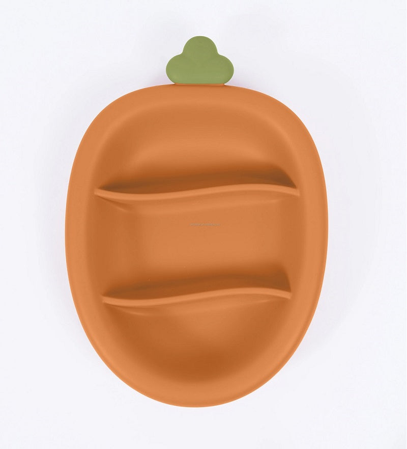 Des rêves d'ange. SK2015 Tarelka en silicone "Морковка" на присоске (цвет-терракот)