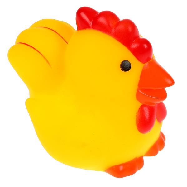 Игрушка для ванны петушок сетка, хенгтег КАПИТОШКА в кор.100шт