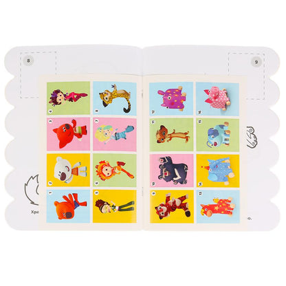 "УМКА". ВСТРЕЧА ДРУЗЕЙ. МУЛЬТ (РАЗВИВАЮЩАЯ РАСКРАСКА С ВЫРУБКОЙ И НАКЛЕЙКАМИ). 210Х285ММ dans kor.50шт