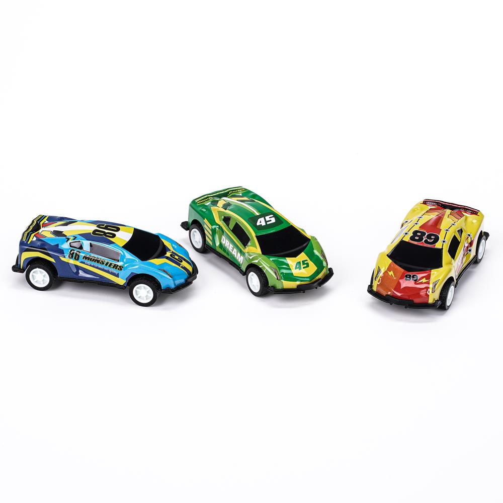 Машина металл Хот Вилс hot wheels набор СПОРТКАР 7 см, 3 шт, в ассорт, кор. Технопарк в кор.2*120наб