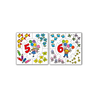 ЦИФРЫ. НАСТОЛЬНАЯ ИГРА СЕРИИ "УЧИСЬ, ИГРАЯ!" (М/Г) 00062 в уп.10шт