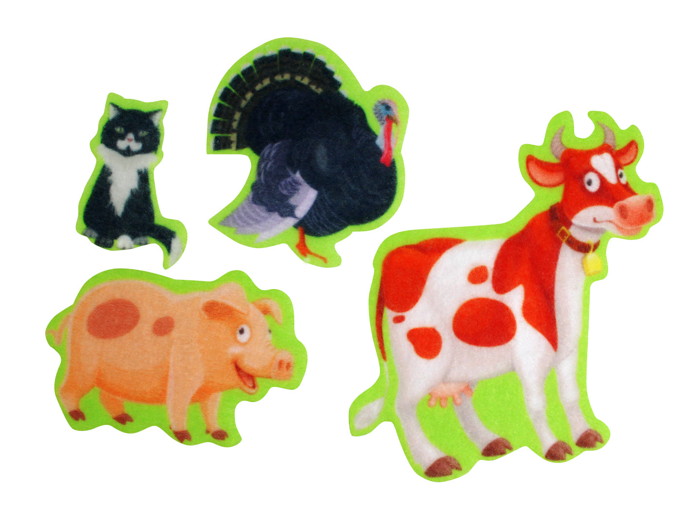 Набор из фетра на липучках "Ферма" (европодвес)