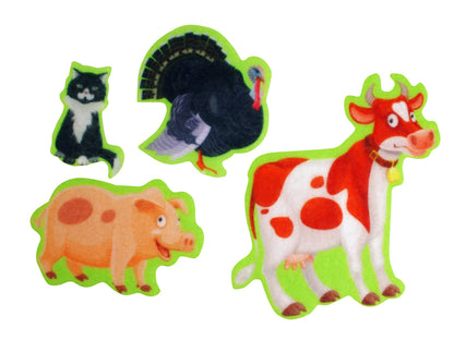 Набор из фетра на липучках "Ферма" (европодвес)