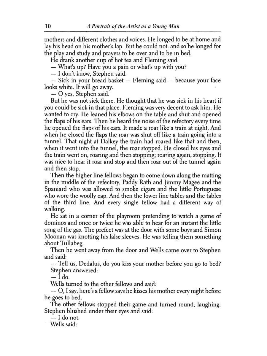 A Portrait of the Artist as a Young Man = Портрет художника в юности: роман на англ.яз. Joyce J.