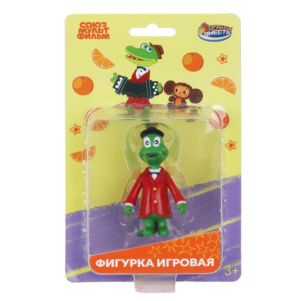 Фигурка СОЮЗМУЛЬТФИЛЬМ союзмультфильм Крокодил Гена, блист ИГРАЕМ ВМЕСТЕ в кор.48шт