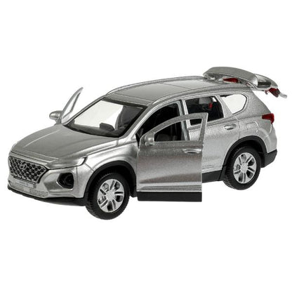 Machine en métal HYUNDAI SANTAFE pour 12 cm, double, bagage, iner, serbriste, cor. Parc technologique dans le cor.2*36шт