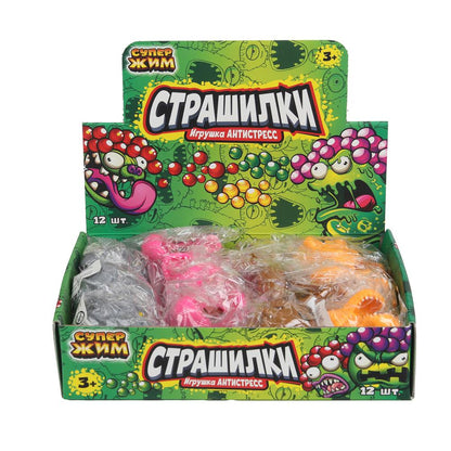 Супер жмяка, дисплей жмяка животные, дисплей Супер Жим уп-12шт в кор.6уп