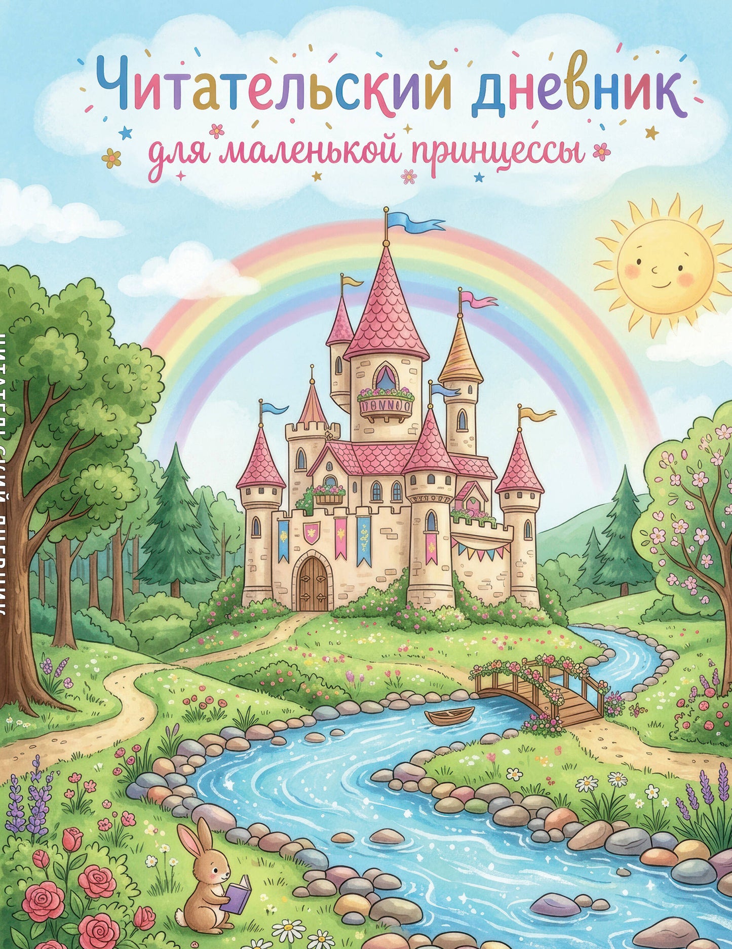 Читательский дневник для начальных классов. Сказочный замок (32 л., цветной блок)