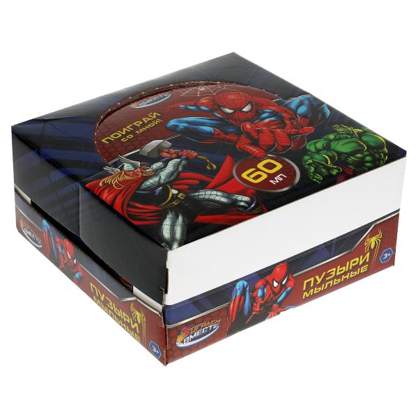 Мыльные пузыри супер герои 60мл, дисп.23*23*11см ИГРАЕМ ВМЕСТЕ уп-36шт в кор.6уп