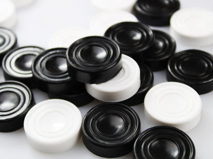 ИГРА НАСТОЛЬНАЯ "ШАХМАТЫ И ШАШКИ" ПЛАСТМАССОВЫЕ В ДЕР.УПАКОВКЕ (ПОЛЕ 29СМ Х 29СМ) в кор.10шт