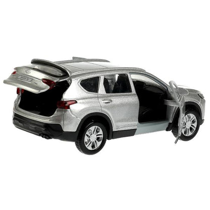 Machine en métal HYUNDAI SANTAFE pour 12 cm, double, bagage, iner, serbriste, cor. Parc technologique dans le cor.2*36шт