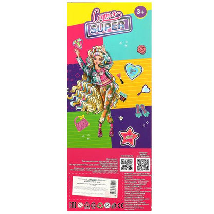 Кукла 29см София, руки и ноги сгиб, акс, кор КАРАПУЗ в кор.24шт
